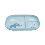 Foodie Elphee Compartment Plate | Blue