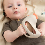 Grip & Teether Toy with Rattle | Clucky Sand