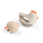 Grip & Teether Toy with Rattle | Clucky Sand