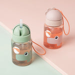 Playground Straw Bottle | Powder Pink | 280ml