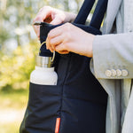 Quilted Changing Tote Bag | Black