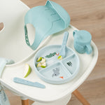 Stick&Stay Playground Compartment Plate | Blue