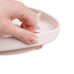 Stick&Stay Playground Compartment Plate | Powder Pink