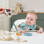 Tiny Farm Baby Food Container | Set of 2 | Blue