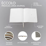 Be Bold' Desk Journal with Bookmark | Grey | 8x10"