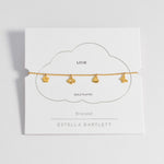 Bumblebee & Butterfly Charm Bracelet | Gold Plated