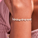 Amelia Daisy Chain Bracelet | Gold & Silver Plated