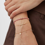 Love & Luck Charm Bracelet | Gold Plated
