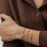 Signature 'Love' Bracelet | Gold Plated
