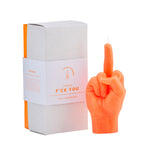 'F*ck You' Candle | Neon Orange