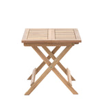 Outdoor Lindos Folding Side Table | Natural