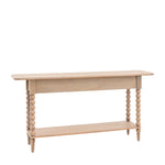 Artisan Bobbin 2 Drawer Console Table | Limewashed Oak
