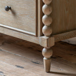 Artisan Bobbin 3 Drawer Chest | Limewashed Oak