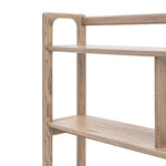 Craft Oak Open Display Unit | Smoked | Wide