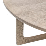 Craft Oak Round Coffee Table | Smoked