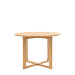 Craft Oak Round Dining Table | Natural