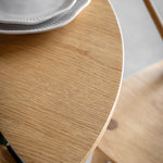 Craft Oak Round Dining Table | Natural