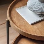 Dakota Table Nest | Mango Wood | Set of 2