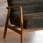 Datsun Boucle 2 Seat Sofa | Green