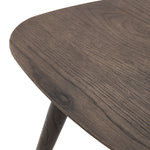 Hatfield Triangular Side Table | Smoked Oak