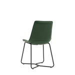 Hawking Vegan Leather Chairs | Green | Set of 2