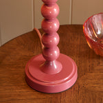Higgledy Bobble Table Lamp Base | Pink Clay