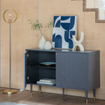 Holbrook Bauhaus 2 Door Cabinet | Grey