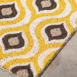 Ikat Drop Doormat | Ochre/Natural | 70cm