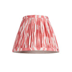 Ikat Fabric Shade | Coral Pink