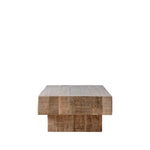 Iowa Rustic Mango Wood Coffee Table | Natural