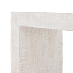 Iowa Rustic Mango Wood Dining Bench | Whitewash