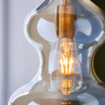 Kelda Hourglass Pendant Light | Champagne