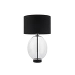 Kelda Oval Table Lamp | Black