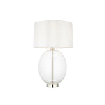 Kelda Oval Table Lamp | Natural