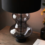 Kelda Hourglass Table Lamp | Black