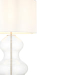 Kelda Hourglass Table Lamp | Natural