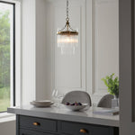 Marietta 1 Pendant Light | Antique Brass