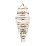 Marietta Grand 21 Pendant Light | Antique Brass