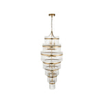 Marietta Grand 21 Pendant Light | Antique Brass