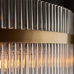 Marietta Grand 7 Pendant Light | Antique Brass