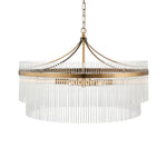 Marietta Grand 7 Pendant Light | Antique Brass