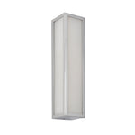 Newham Double Bathroom Wall Light | Chrome/Frosted