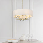 Nixon Pendant Light | Brass/Vintage White | Large