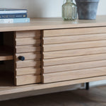 Okayama Japandi 2 Door Media Unit | Oak