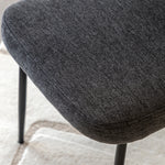 Oppo Oval Dining Chairs | Charcoal | Set of 2