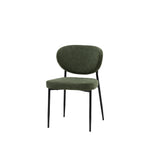 Oppo Oval Dining Chairs | Green | Set of 2