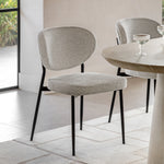 Oppo Oval Dining Chairs | Natural | Set of 2