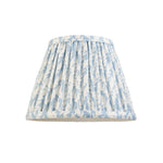 Pleated Fabric Leaf Shade | Shell Bay Blue