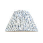 Pleated Fabric Leaf Shade | Shell Bay Blue