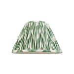 Pleated Fabric Zigzag Shade | Cotswold Green